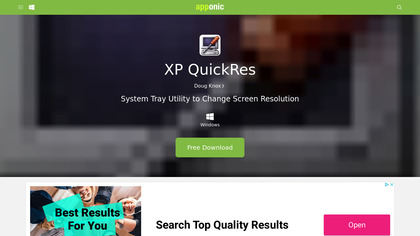 XP QuickRes image