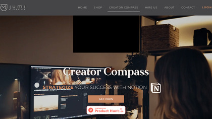 Creator Compass - Notion Template image