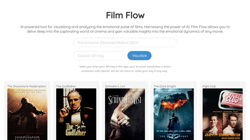 Film Flow Landing Page