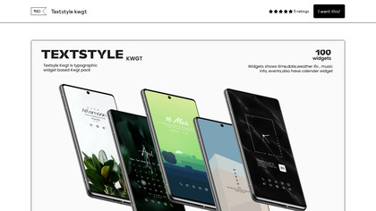Textstyle Kwgt image