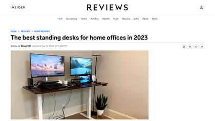 The Nextergo Smart Standing Desk image