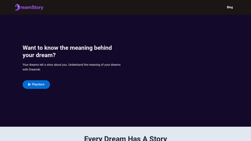 DreamStory Landing Page