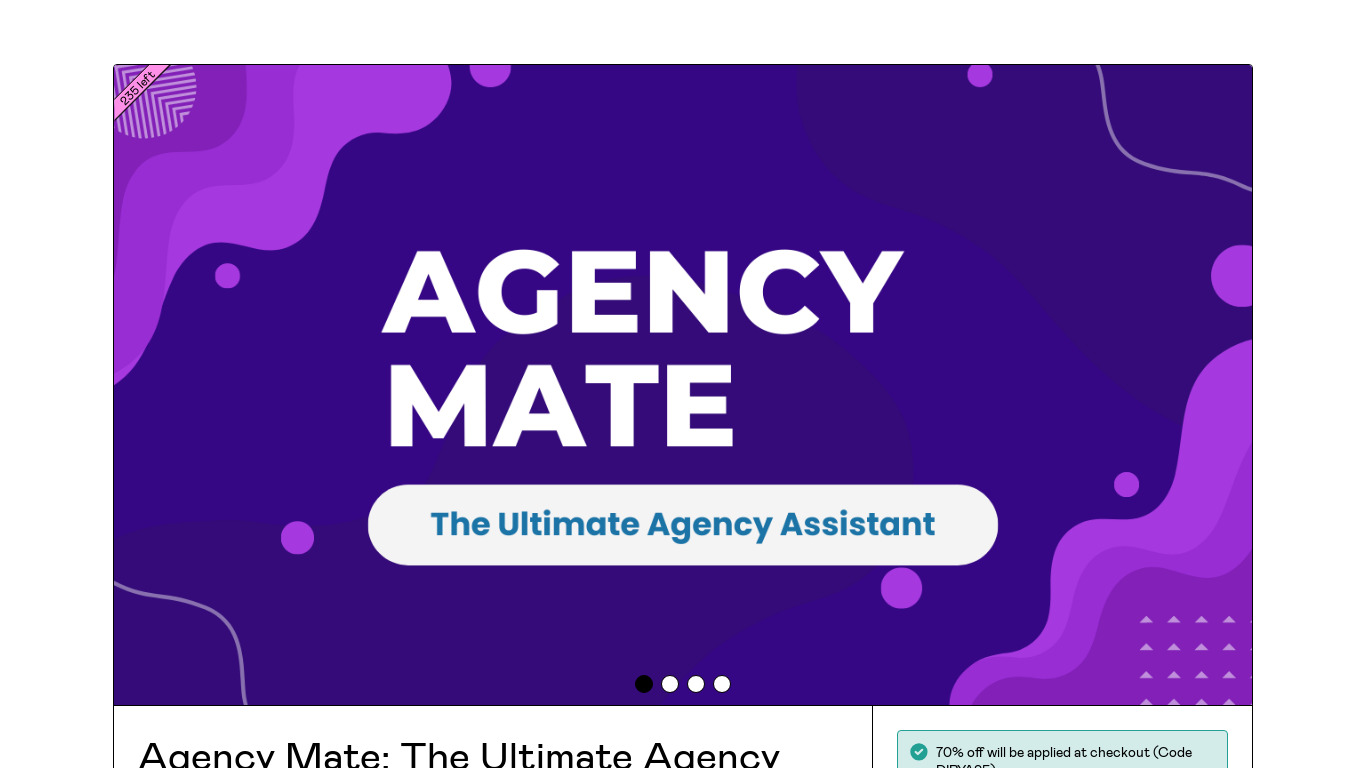 AgencyMate: Ultimate Agency Assistant Landing page