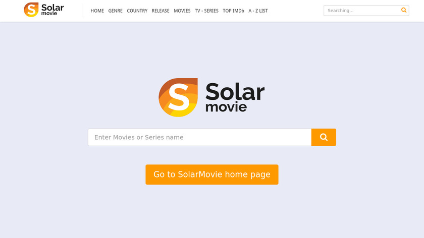 SolarMovie.vip Landing Page
