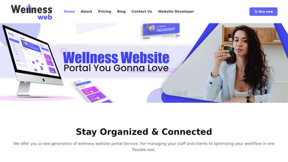 Wellness Website Portal image