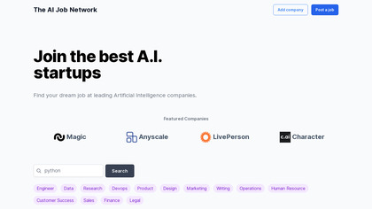 The AI Job Network image