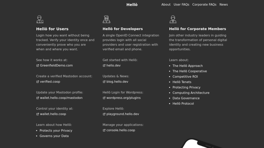 HelloConbi Landing Page