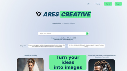 Ares creative image