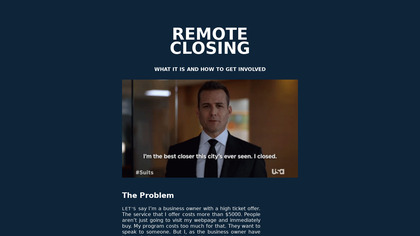 Remote Closing image