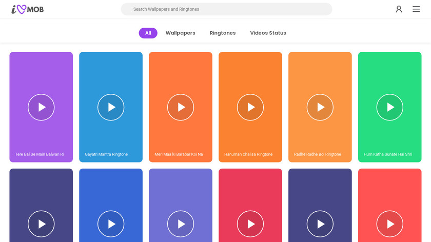 iLoveMob Landing Page