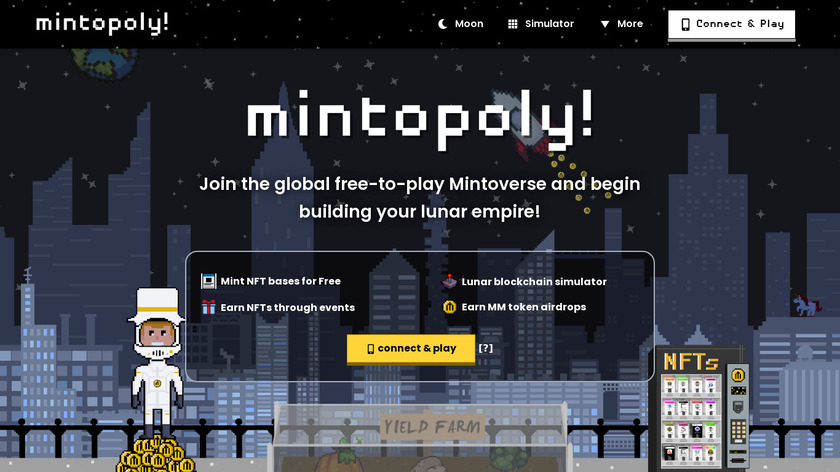 mintopoly! Landing Page