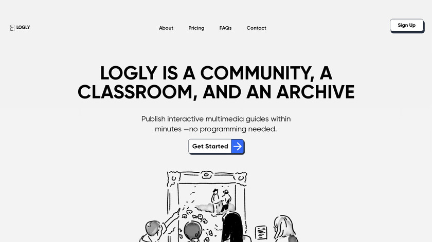 Logly Landing Page