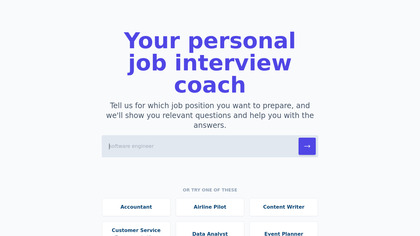 Free AI Interview Coach image