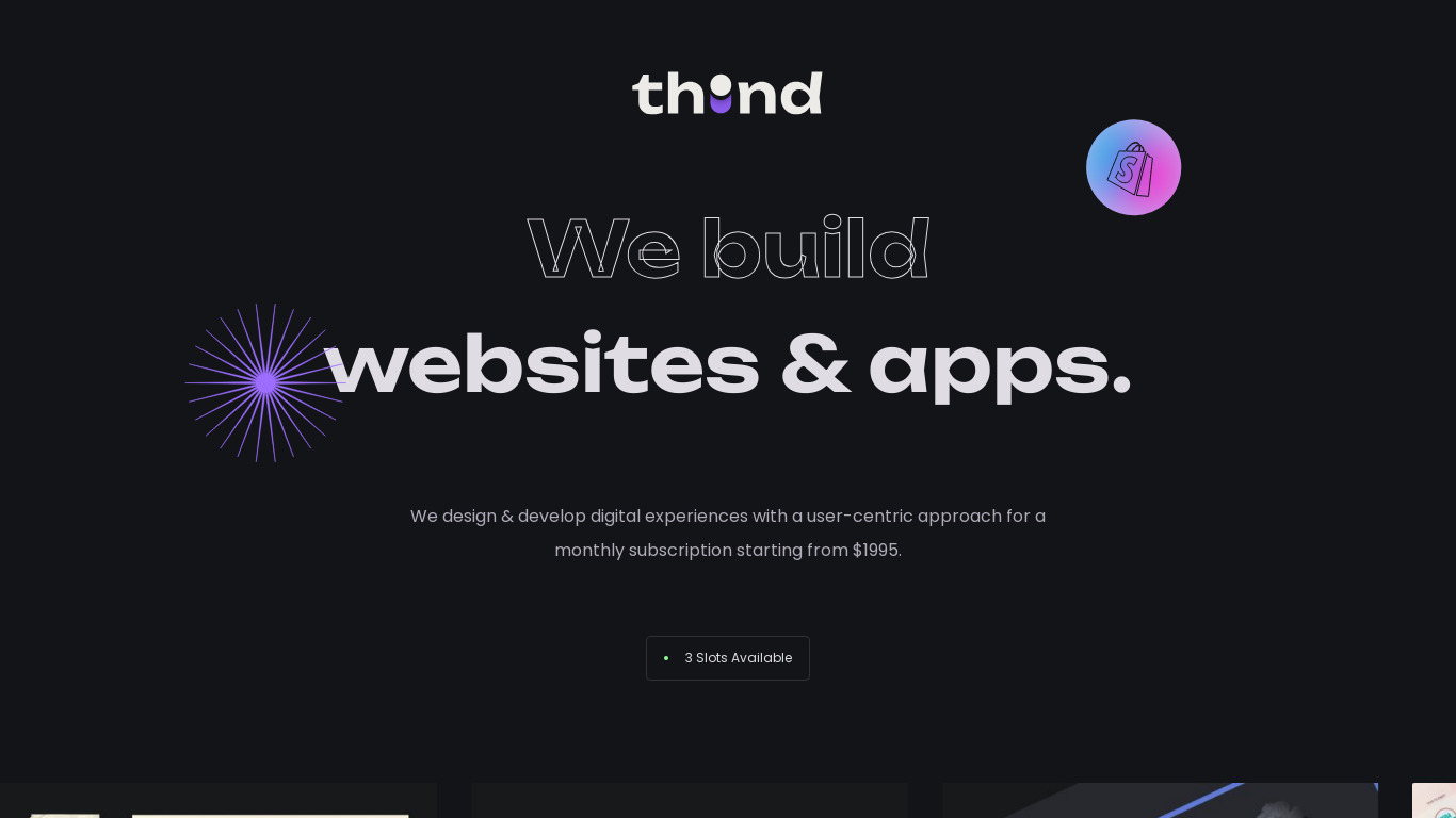 Brand Breed Landing page