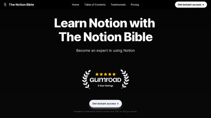 The Notion Bible image