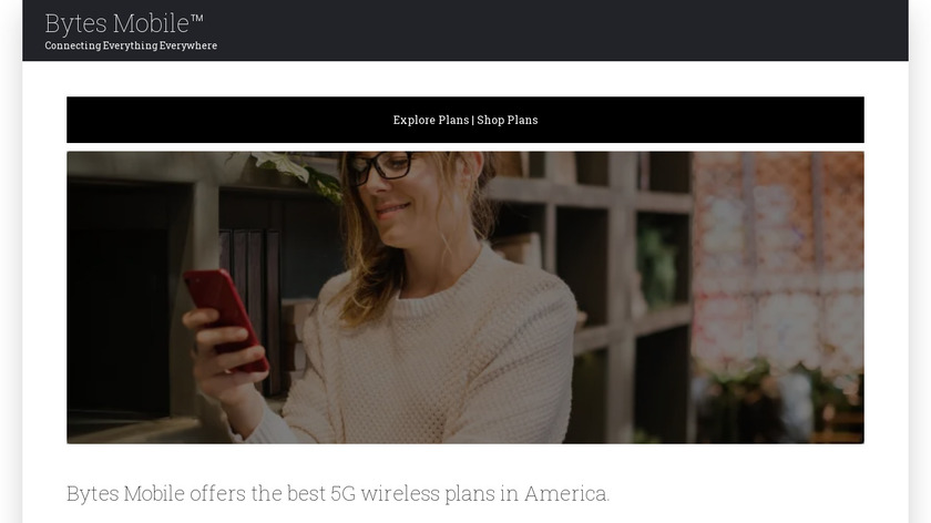 Byte Mobile Landing Page
