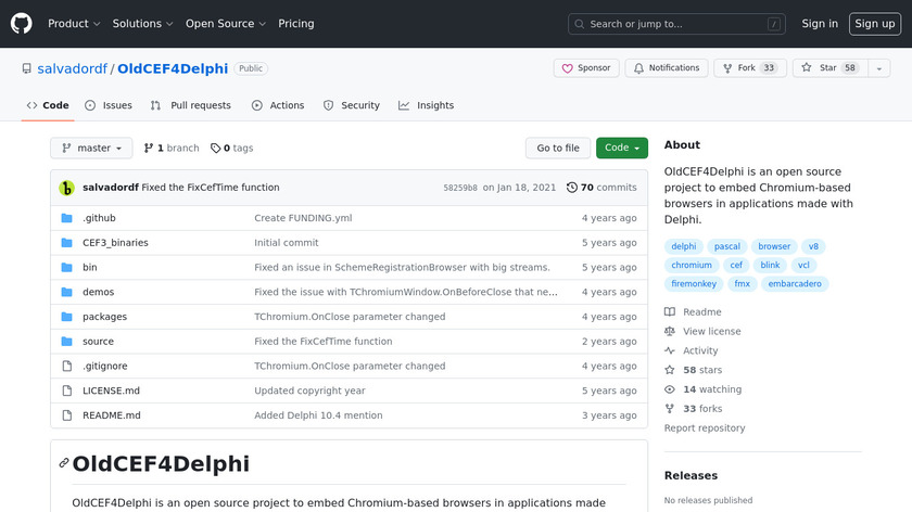 OldCEF4Delphi Landing Page