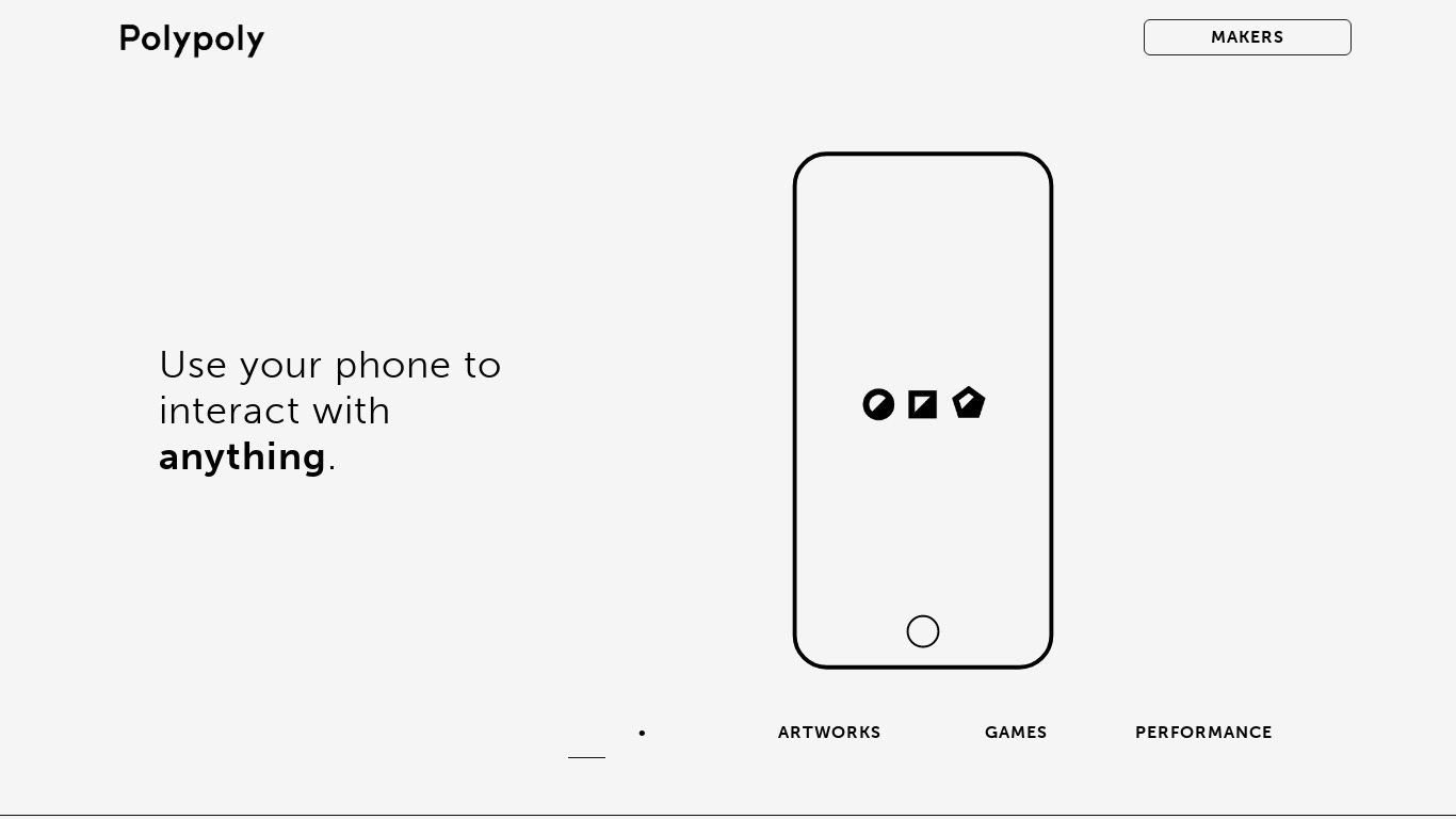 Polypoly Landing page