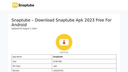 Snaptube App image