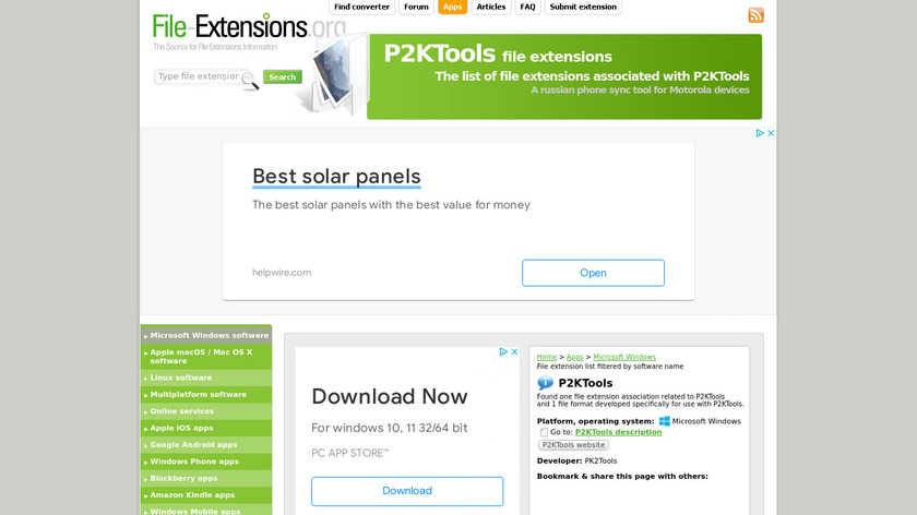 P2KTools Landing Page