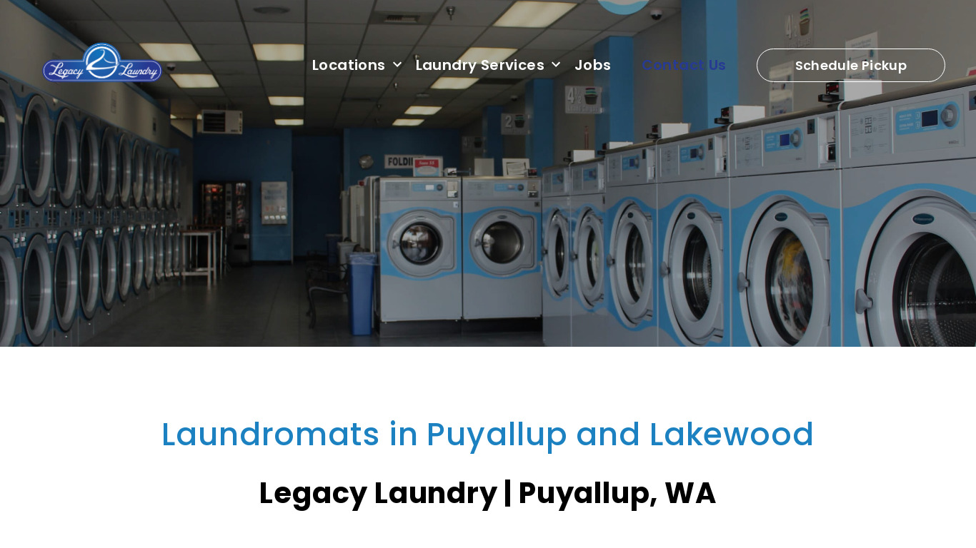 The Email Laundry (Legacy) Landing page