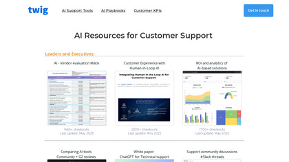 AI playbooks for Customer Support image