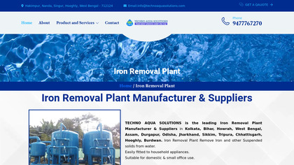 Iron Removal Plant image