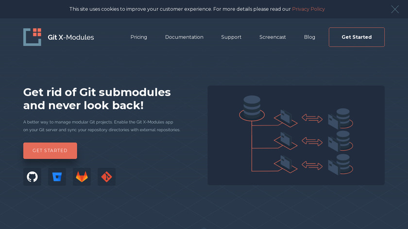 Git X-Modules Landing Page