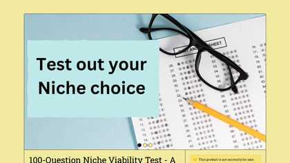 100-Question Niche Viability Test image