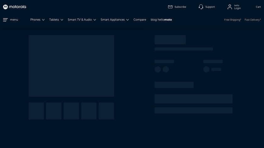 Motorola Assist Landing Page