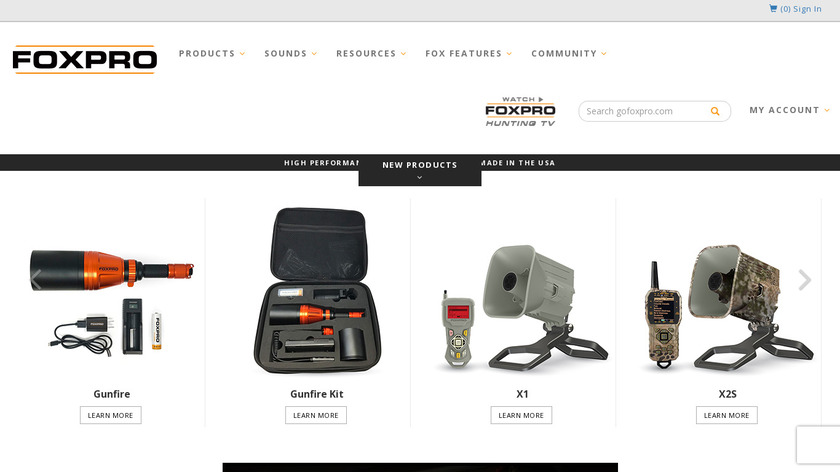 FoxPro Landing Page