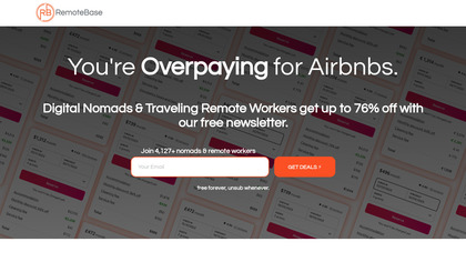 RemoteBase Accommodation Newsletter image