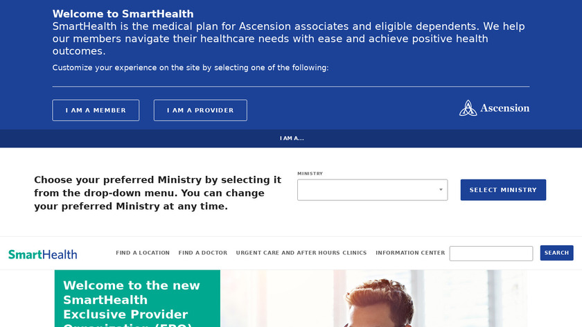 SmartHealth Landing Page
