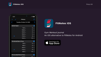 FitNotes iOS image