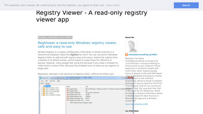 RegistryViewer image