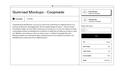 Gumroad Mockups - Coopmade image