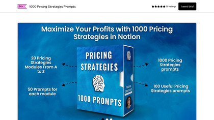 1000+ Pricing Strategies Prompts image