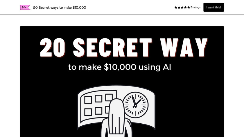Secret-GPT Landing Page
