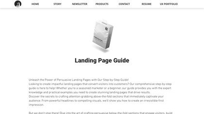 Landing Page Guide image