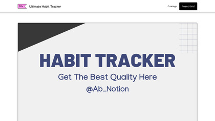 Ultimate Habit Tracker image