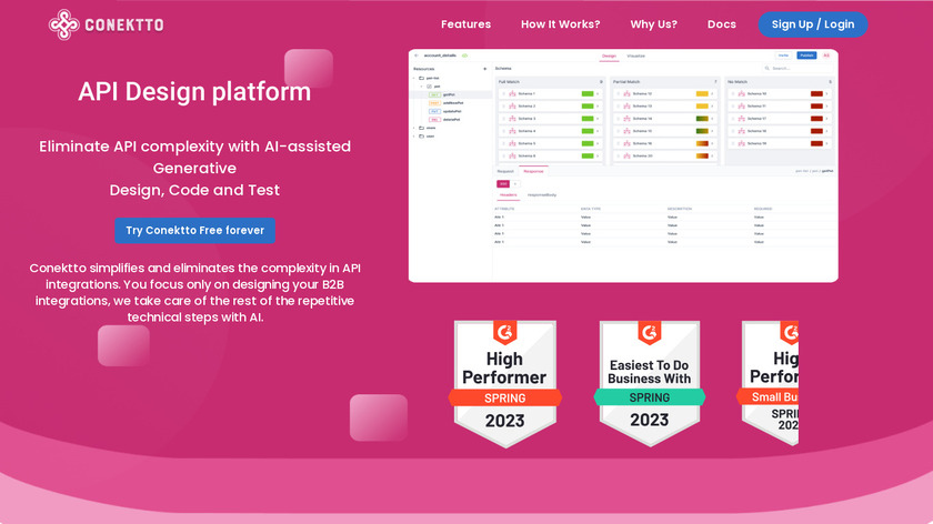 Conektto Landing Page
