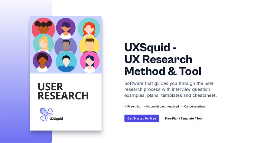 UXSquid Landing Page