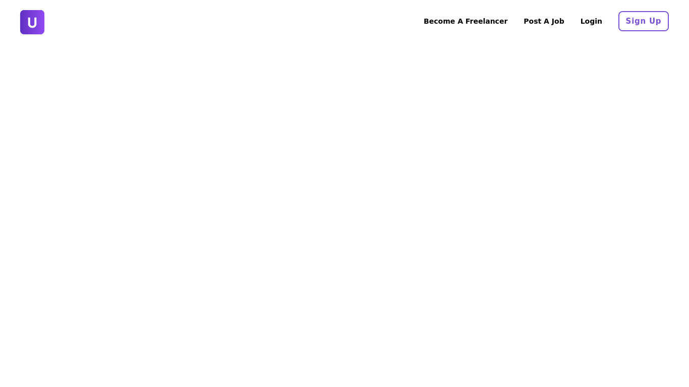 UniWorks Landing page
