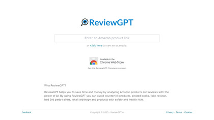 ReviewGPT screenshot