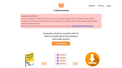 AI Book Generator image
