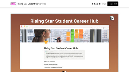 Rising Star Student Career Hub image