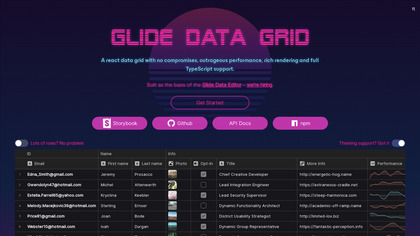 Glide Data Grid image