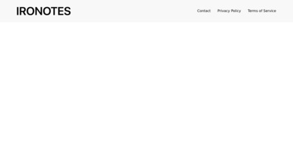 Ironotes Simple Workout Logger image