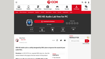 SRS HD Audio Lab image