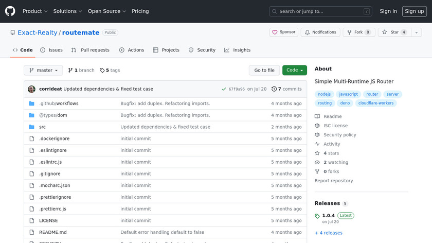 RouteMate Landing Page